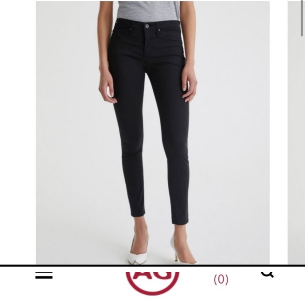 AG The Legging Super Skinny Fit Women’s Size - Solid Black - 25